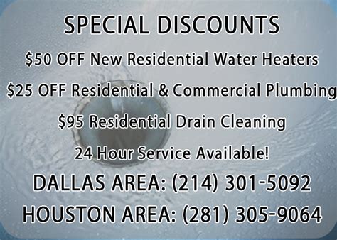 Plumber Drain Cleaning Clogged Drains Repair Dallas Texas