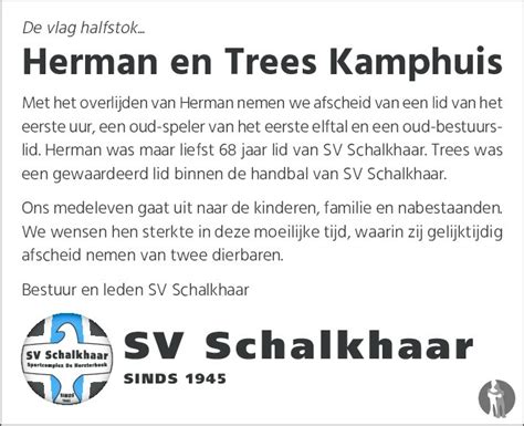 Hermanus Antonius Johannes Herman En Theresia Maria Trees Kamphuis