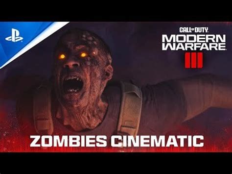 Call of Duty: Modern Warfare III - Zombies Cinematic | PS5 & PS4 Games ...