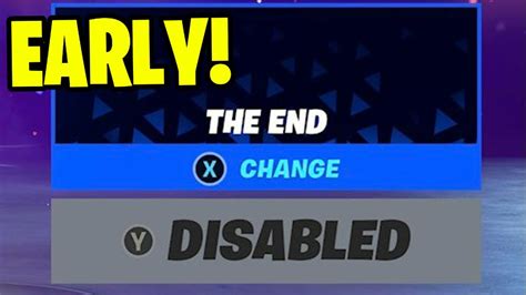 How To Play The End Live Event Early In Fortnite Chapter 3 Youtube