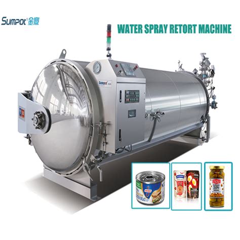 Sumpot Water Spray Retort Machine