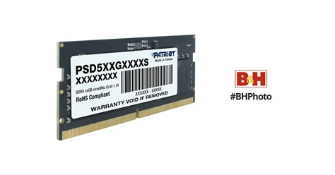 Patriot Gb Signature Line Ddr Mhz So Dimm Psd G S