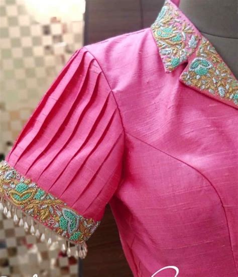 Stunning Aari Work Blouse Designs 2020 For Silk Sarees