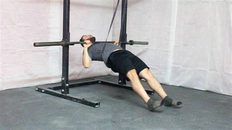 Band Assisted Inverted Row An Exercise Demo By Optimizing Athleticism