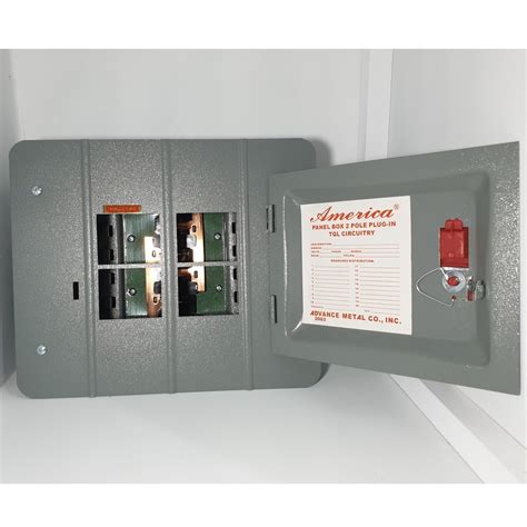 Panel Box 4 Holes 2 Branches Plug In Original America Circuit Breaker