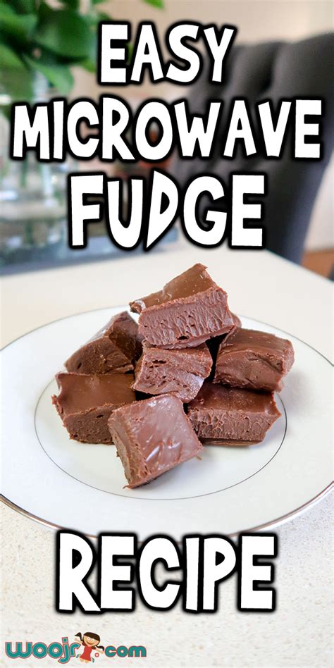 Easy Microwave Fudge Recipe | Woo! Jr. Kids Activities : Children's ...