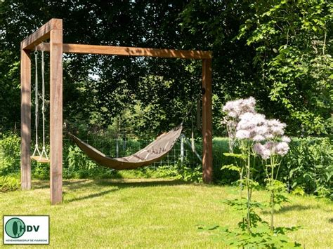 Pergola Met Hangmat En Schommel Outdoor Gardens Design Outdoor