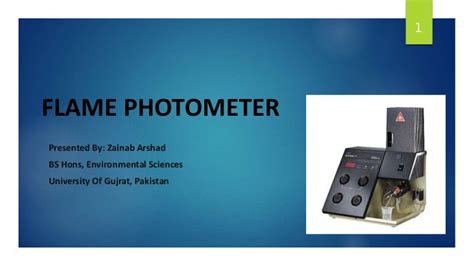 FLAME PHOTOMETER