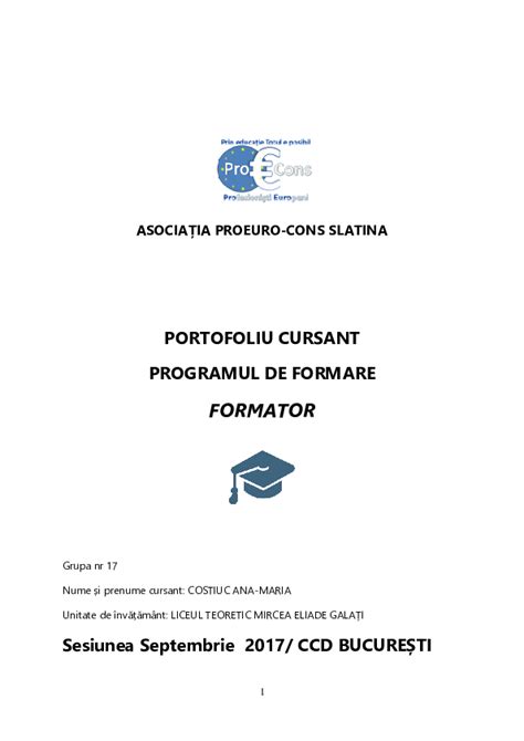 Doc Portofoliu Crus Formator Costiuc Ana Maria