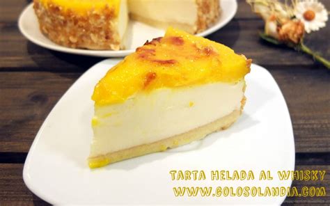 Tarta helada al whisky Golosolandia Recetas y vídeos de postres y