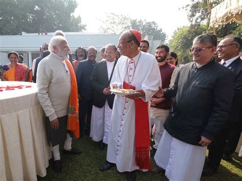 Pm Narendra Modi On Christmas Day 2023 Photos In Prime Minister Residence Christmas Day 2023