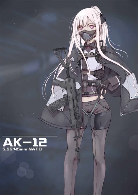 Ak 12 Girls Frontline Drawn By Nantiaodiudiu Danbooru