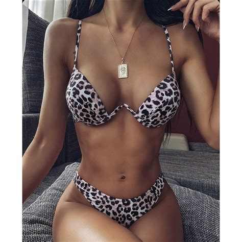 2022 Sexy Women Push Up Bikini Set Swimwear Swimsuit Girl High Cut