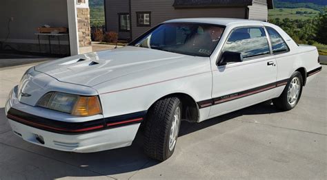 For Sale 1988 Ford Thunderbird Turbo Coupe Oxford White 23l Inline