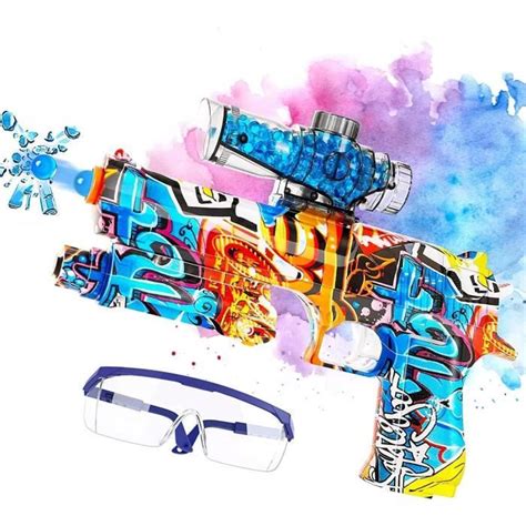 Gel Blaster Gun Renfox Pistolet A Bille Avec Lunettes Blaster