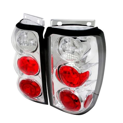 1995 1997 Ford Explorer Euro Style Altezza Tail Lights Chrome