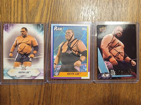 Wrestling Trading Cards On Twitter Thanks To RealKeithLee For