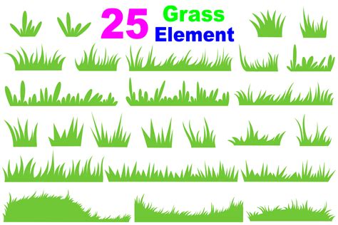 Grass Graphic By Cyudeshbuhu · Creative Fabrica