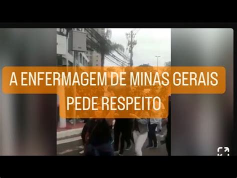 Mobilização da Enfermagem em Belo Horizonte Minas Gerais