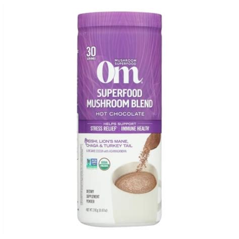 Om Mushroom Superfood Hot Chocolate Blend 8 47 Oz Fred Meyer