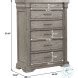 Madison Ridge Soft Grey Storage Bedroom Set From Pulaski Coleman