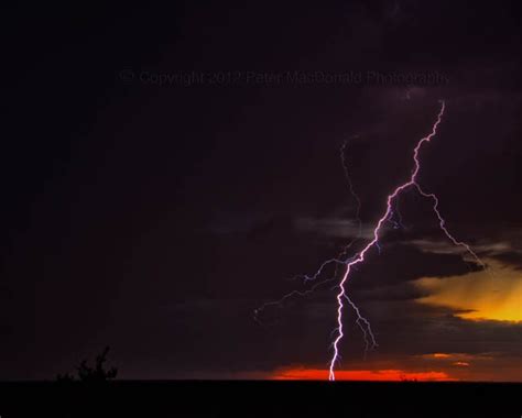 A Prairie Sunset - Peter MacDonald Photo