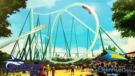 Mako Seaworld San Diegos New Roller Coaster 2020 Youtube