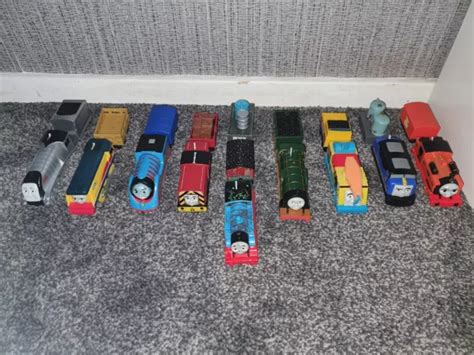 THOMAS THE TANK engine track master motorised trains great condition ...