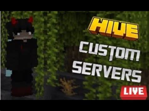 Hive Live Custom Servers Parties Come And Join YouTube