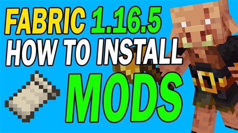 Minecraft 1 16 5 How To Install Fabric Mod Loader Mods Tutorial YouTube