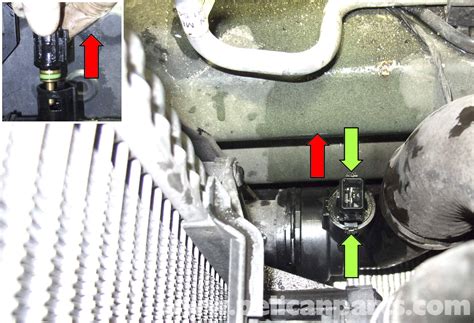 Bmw X Radiator Outlet Temperature Sensor Replacement E