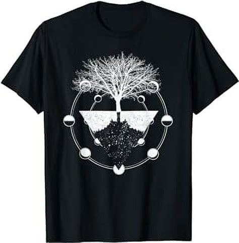 Naked Tree With Moon Phases T Shirt Walmart