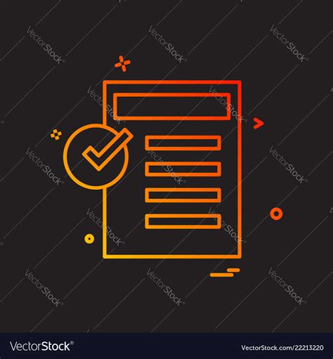 Text icon design Royalty Free Vector Image - VectorStock