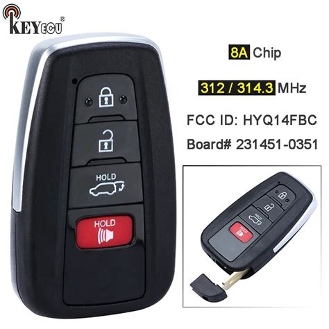 KEYECU 314 3MHz 8A 231451 0351 HYQ14FBC