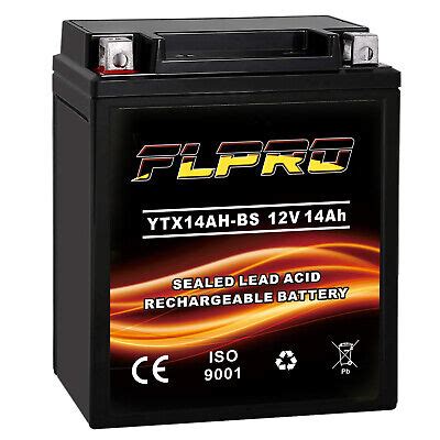 YTX14AH BS Motorcycle Maintenance AGM Battery For Yamaha Honda Suzuki