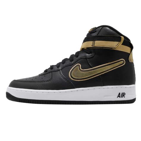 Nike Air Force 1 High NBA Black Metallic Gold AV3938001 - KicksOnFire.com