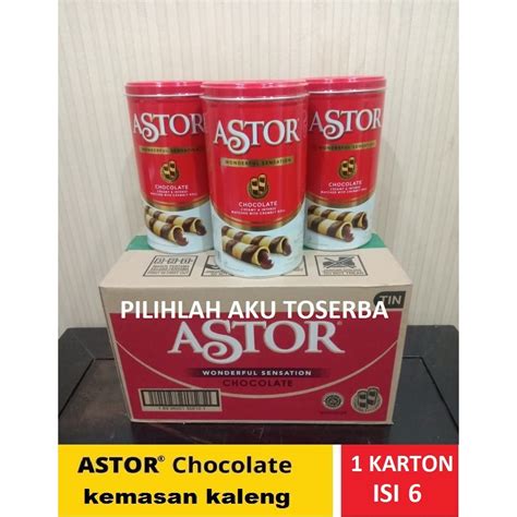 Jual Astor Double Coklat 330 Gr Astor Kaleng 1 Dus Isi 6 Kaleng