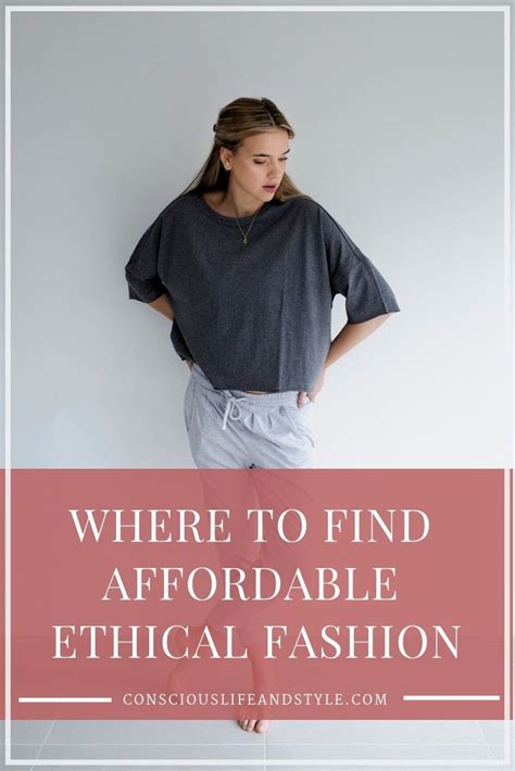 32 Affordable Ethical And Sustainable Fashion Brands To Find Conscious