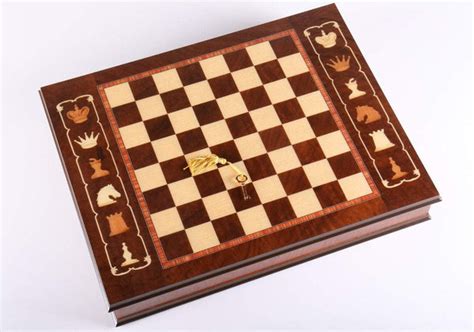 17 3/4" Artistic Cabinet Chess Storage Board – Chess House