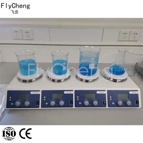 Laboratory Digital Hot Plate Magnetic Stirrer With Stirrer Magnetic Stirrer And Lab Overhead