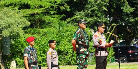 Kapolri Dan Panglima Tni Pimpin Apel Pengamanan Ktt Asean 2023