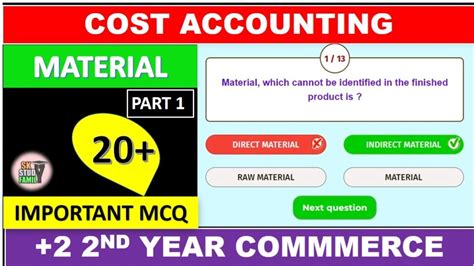 Important Mcq Questions And Answers Material Nd Year Commerce