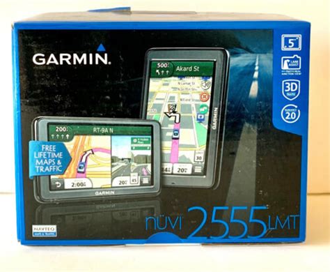 Vintage Garmin Nuvi 2555lmt Automative Mountable Touch Screen Gps