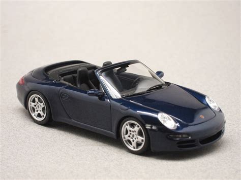 Porsche Carrera S Cabriolet Bleue Maxichamps E Minicarweb