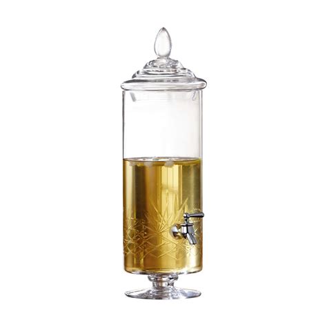 Fifth Avenue Crystal Beverage Dispenser Cold Drink Dispenser W Gallon