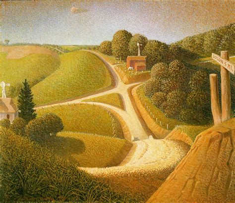 Grant Wood Paintings & Artwork Gallery in Chronological Order