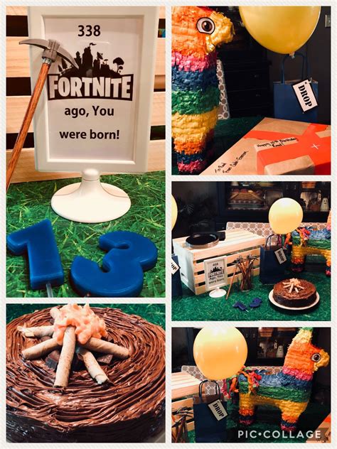 Fortnite Birthday Card Ideas