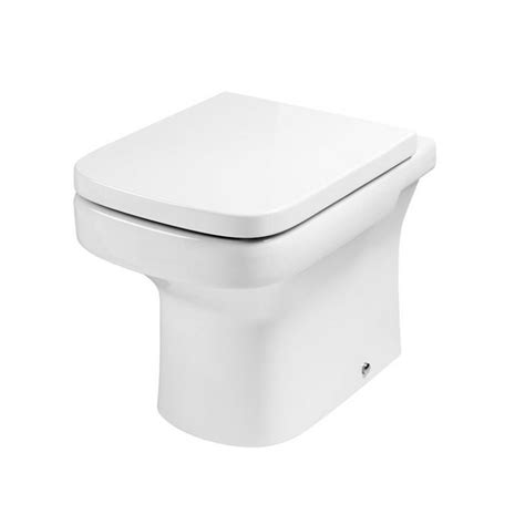 Roca Dama N Back To Wall Toilet With Soft Close Seat