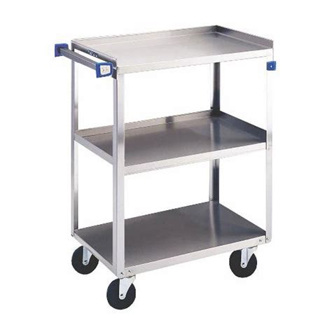 Stainless Steel Utility Cart 500 Lb Capacity Medline Capital