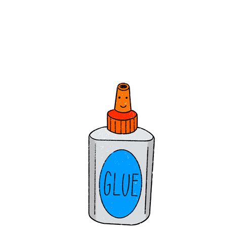 School Glue Sticker For Ios And Android Giphy